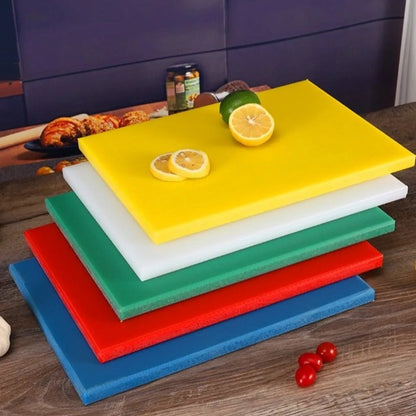 Durable Plastic Cutting Board | Heavy Duty Easy Clean Surface