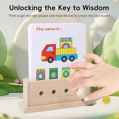 Fun Wooden Puzzle Learning Toy for Children