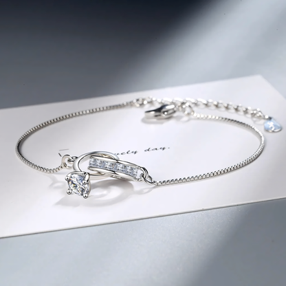 Timeless Diamond Link Chain Bracelet