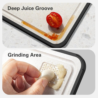 Durable Kitchen Cutting Board with Juice Channels