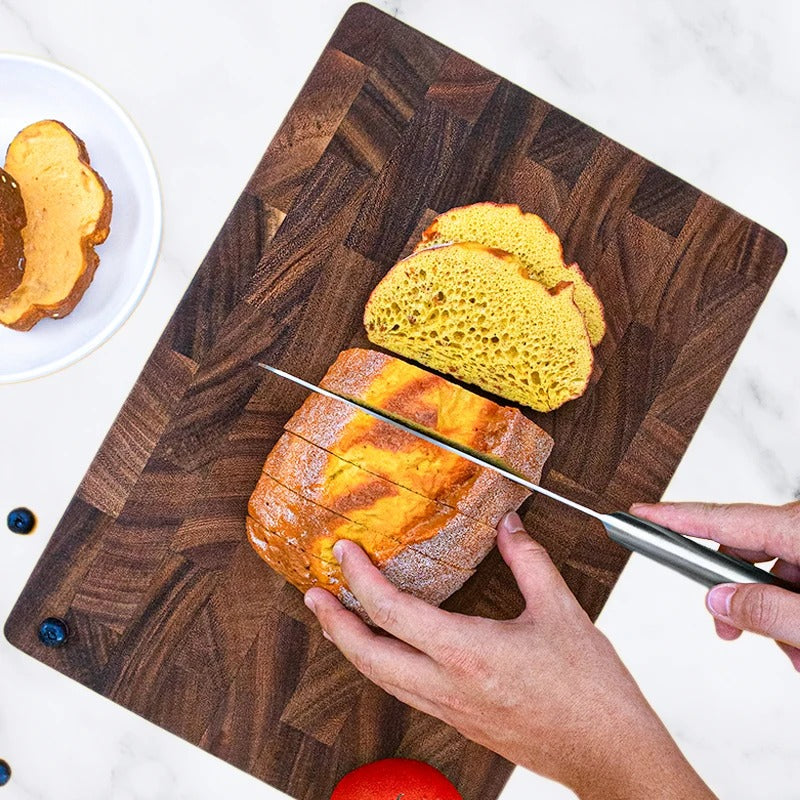 Natural Wood Cutting Board for Kitchen and Serving