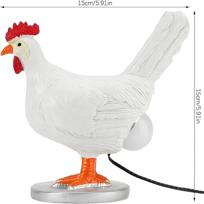 Adorable Farmhouse Desk Lamp with Warm LED Light