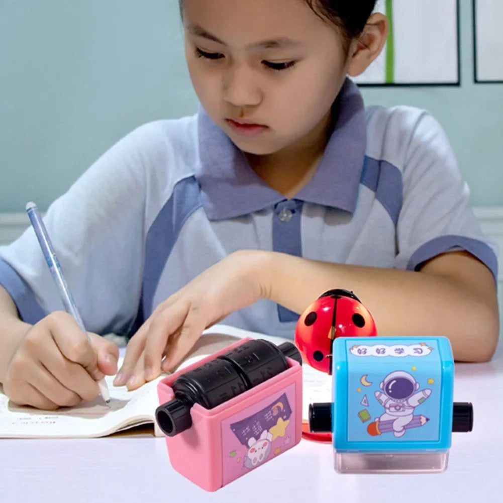 Fun Math Stamp Roller for Kids Learning - Luxicro