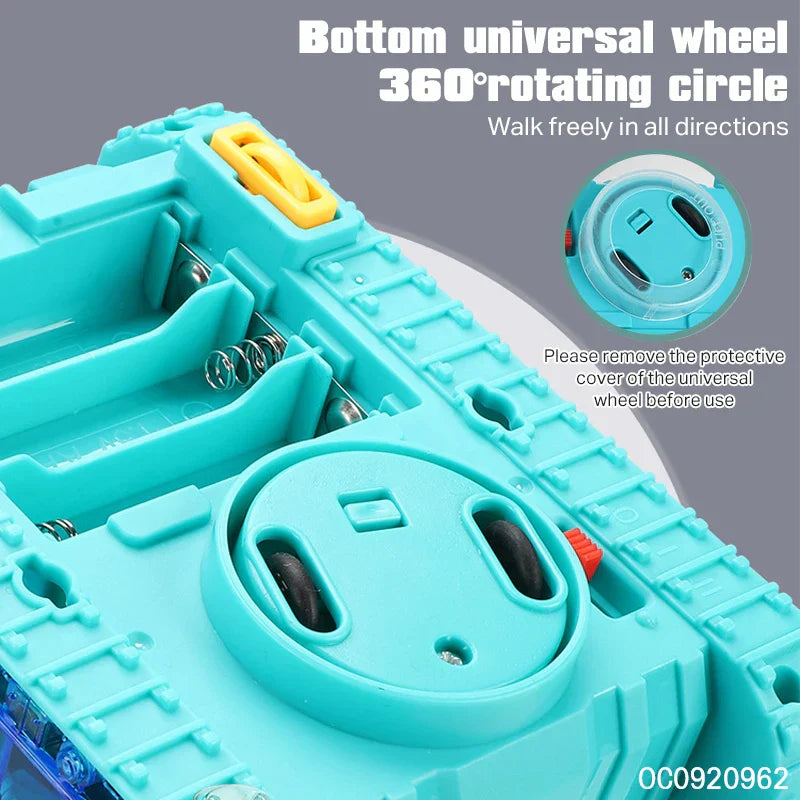 Colorful Musical LED Excavator Toy