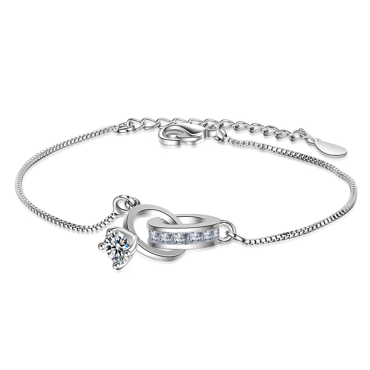 Timeless Diamond Link Chain Bracelet