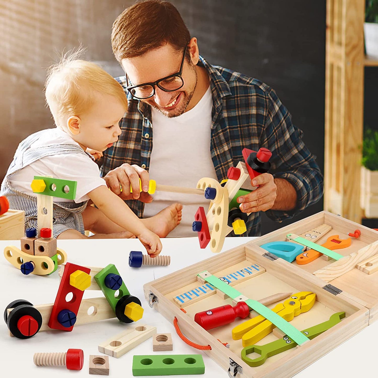 Fun Kids DIY Toolbox Set