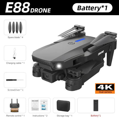 Beginner 4K Quadcopter Drone Foldable Easy Flight