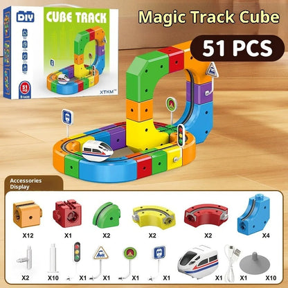 Exciting Playful Train Set for Children - Luxicro