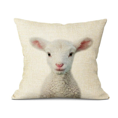 Vibrant Pet Throw Pillow Cover