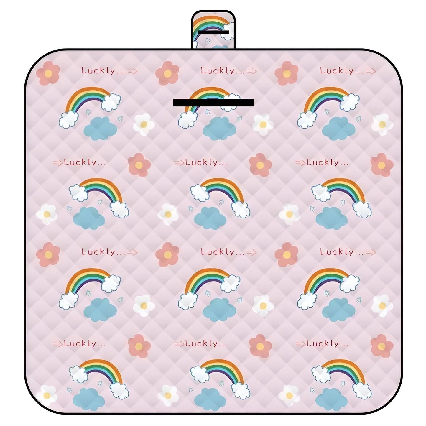 Portable Baby Play Pad with Padded Waterproof Mat