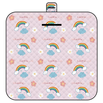 Portable Baby Play Pad with Padded Waterproof Mat