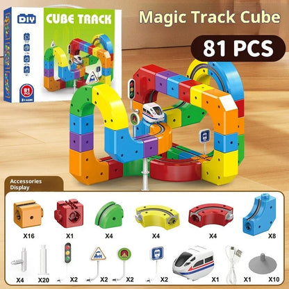 Fun Magnetic Train Track Toy