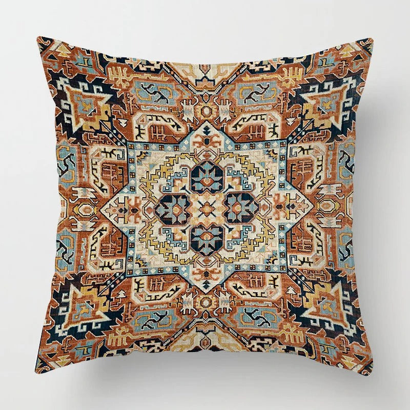 Luxurious Patterned Throw Pillow