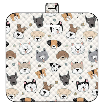 Portable Baby Play Pad with Padded Waterproof Mat