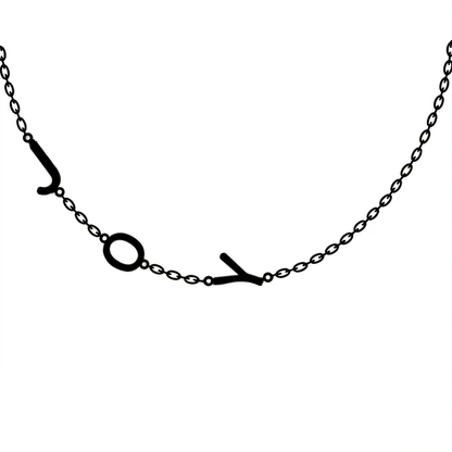 Personalized Monogram Unique Bar Necklace
