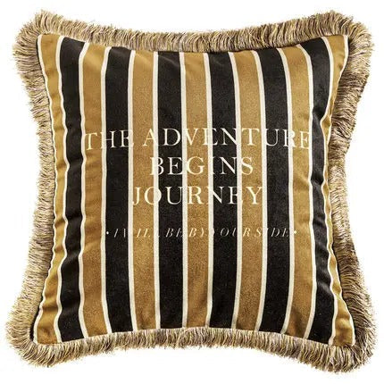 Luxury Yellow Pillowcase with Bee Pattern