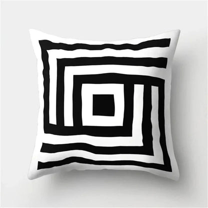 Modern Geometric Accent Pillow Cover