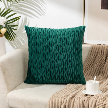 Luxurious Plush Sofa Pillow Cover