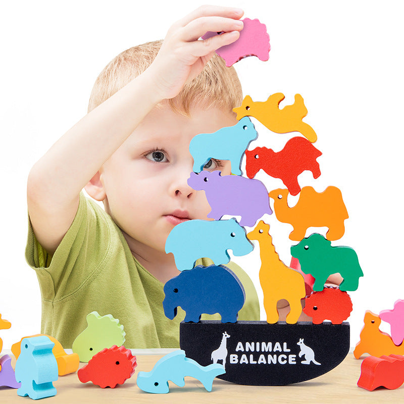 Fun Wooden Rocking Animal Toys