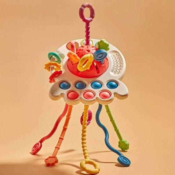 Soft Silicone Baby Teether Toy - Luxicro