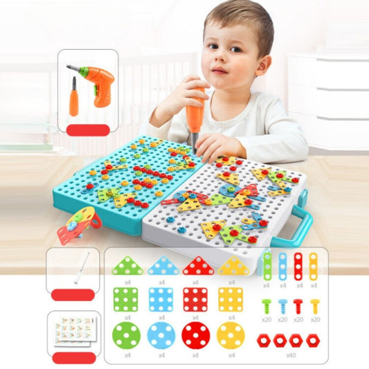 Bright Toy Brick Storage Container - Luxicro