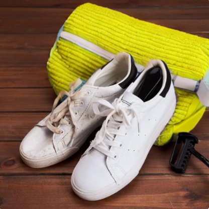 Durable Shoe Cleaning Bag with Soft Interior - Luxicro