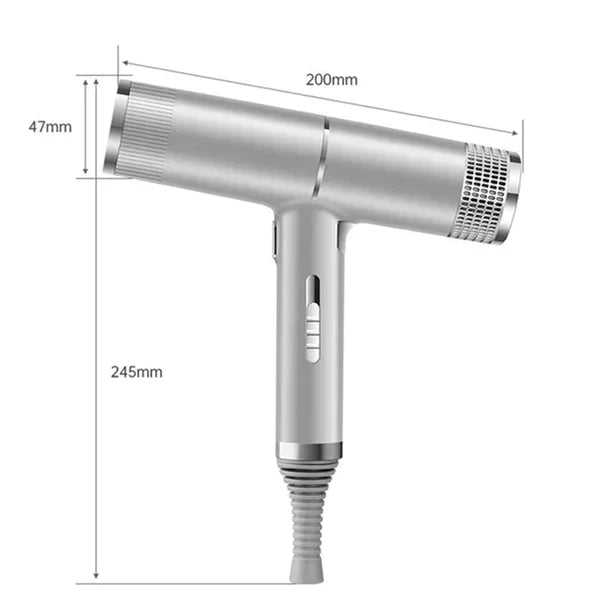 Compact Quick Hair Dryer with Strong Motor