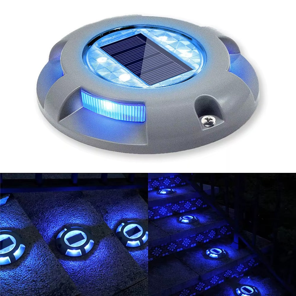 4 Pack Solar Powered Garden Path Lights
