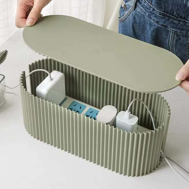 Organized Cord Storage Box