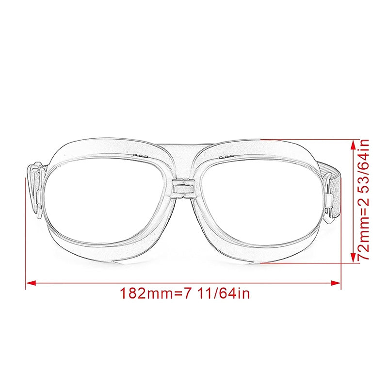 Classic Waterproof Biker Goggles