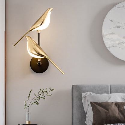 Stylish LED Bird Wall Light