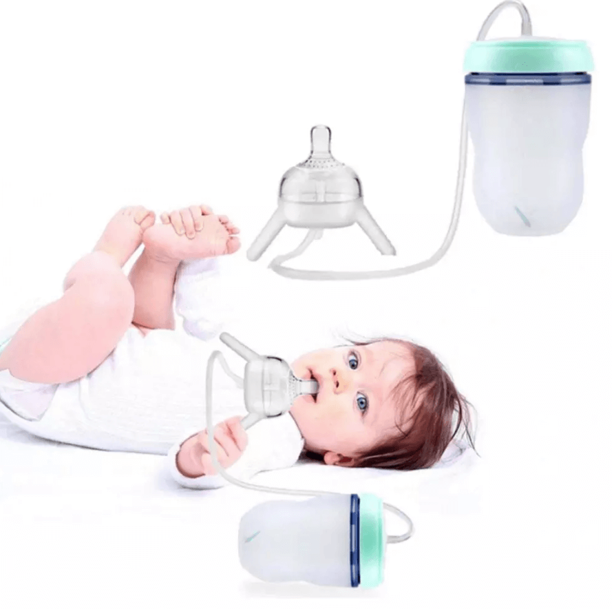 Comfortable Hold Large Baby Bottle - Luxicro