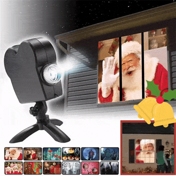 Colorful Christmas Table Lamp - Luxicro