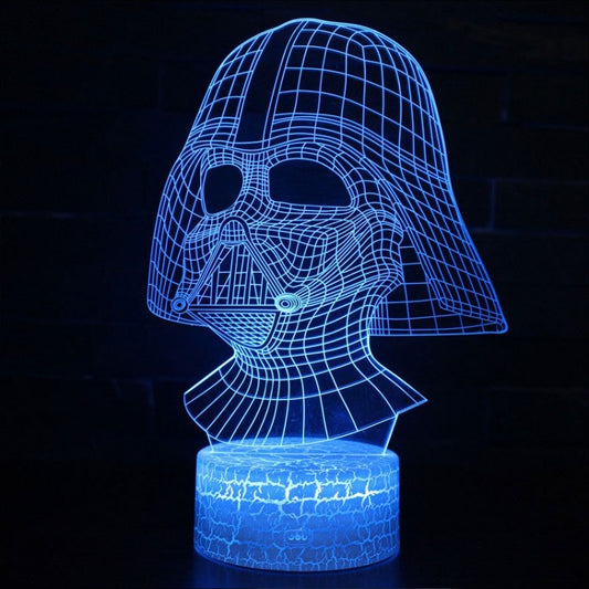 Cool Star Wars Darth Vader 3D Lamp - Luxicro