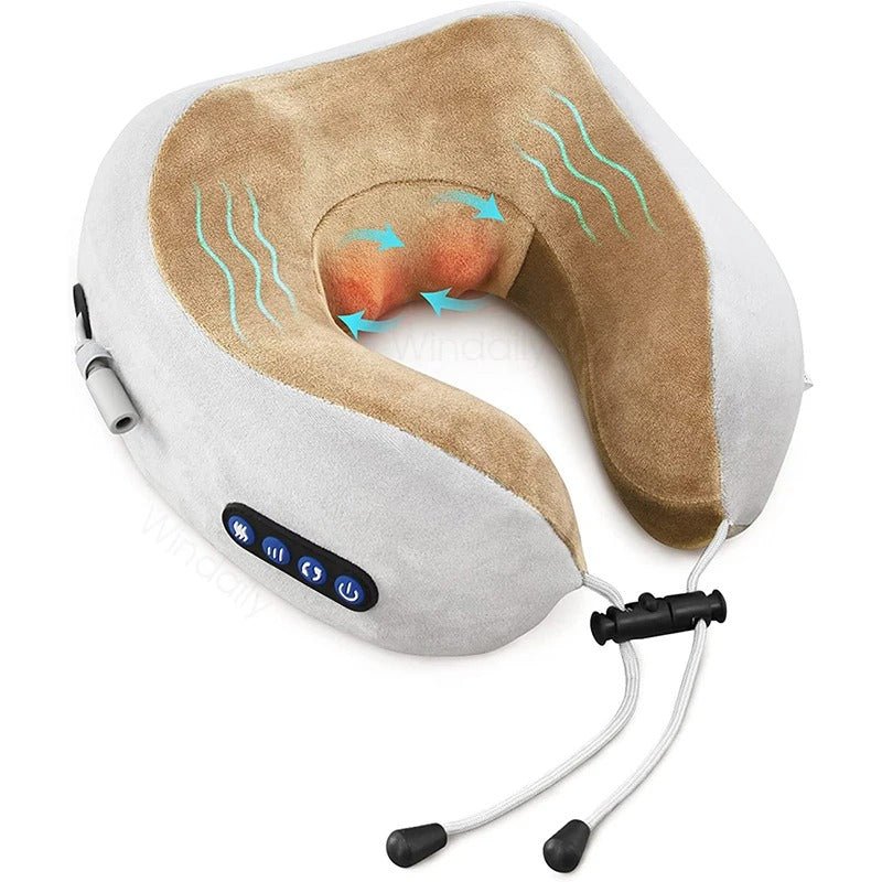 Comfortable Heated Massage Neck Pillow