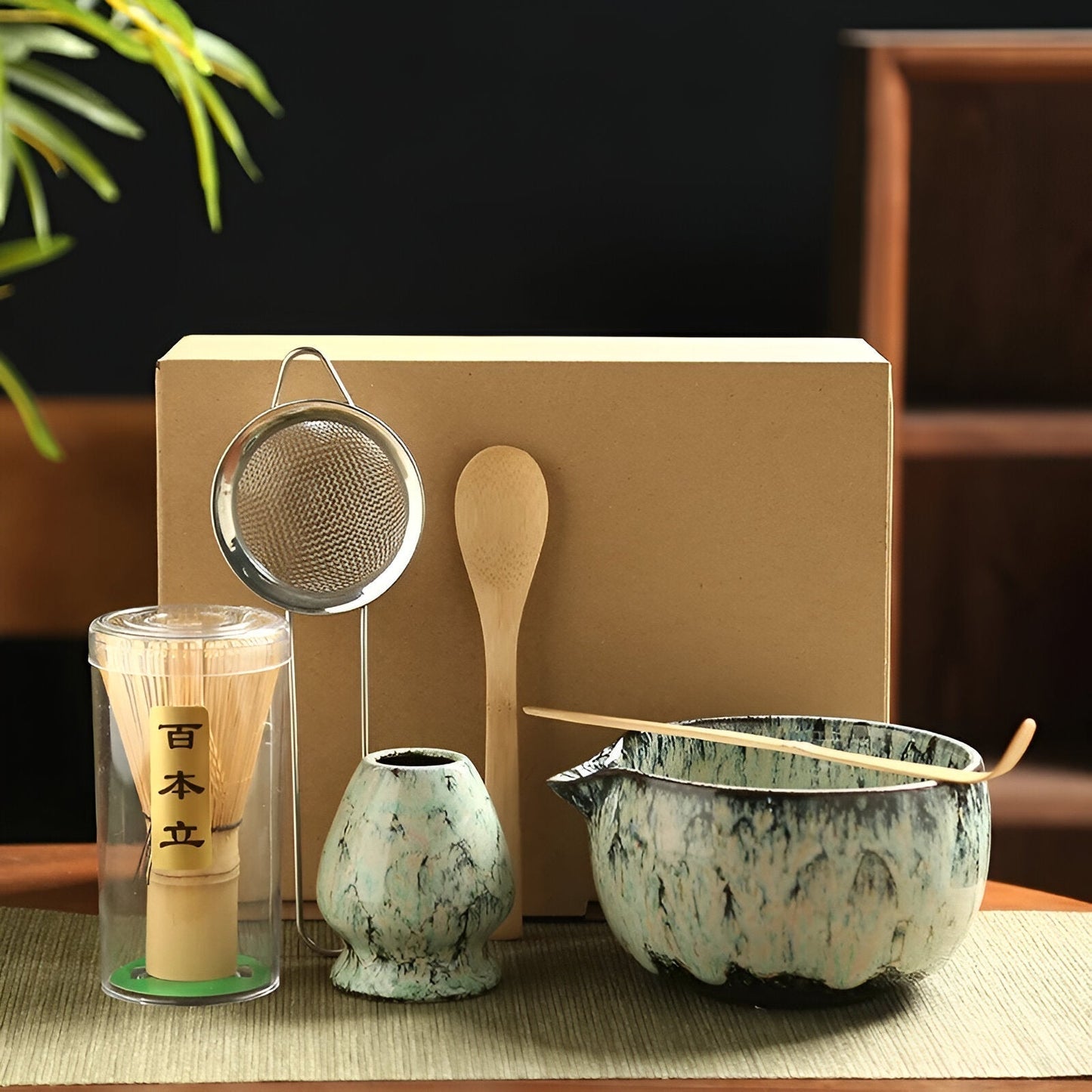 Japanese Green Tea Set - 6 Piece Starter Kit