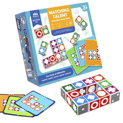 Brain Teaser Wooden Puzzle Block Game
