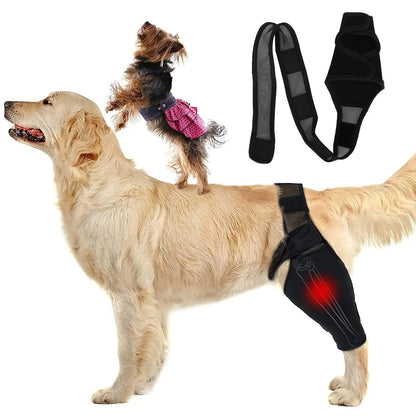 Comfortable Pet Knee Support Wrap - Luxicro