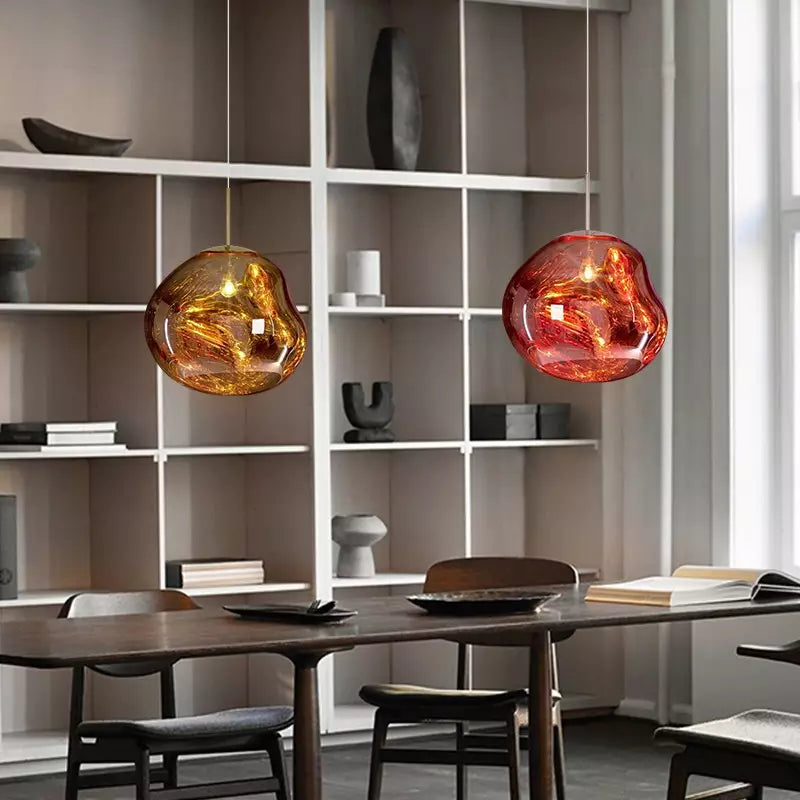 Elegant Chrome Hanging Ceiling Light
