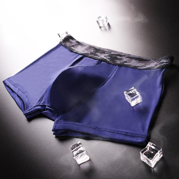 Cool Breathable Men's Silk Boxers