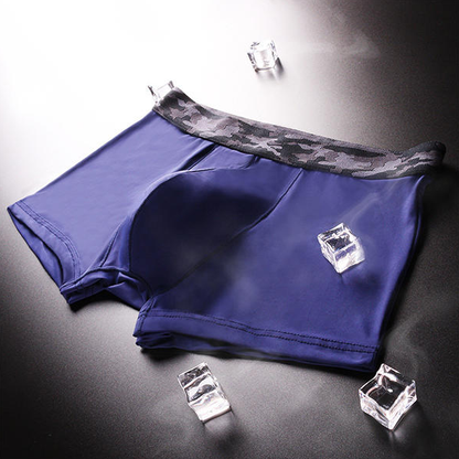 Cool Breathable Men's Silk Boxers