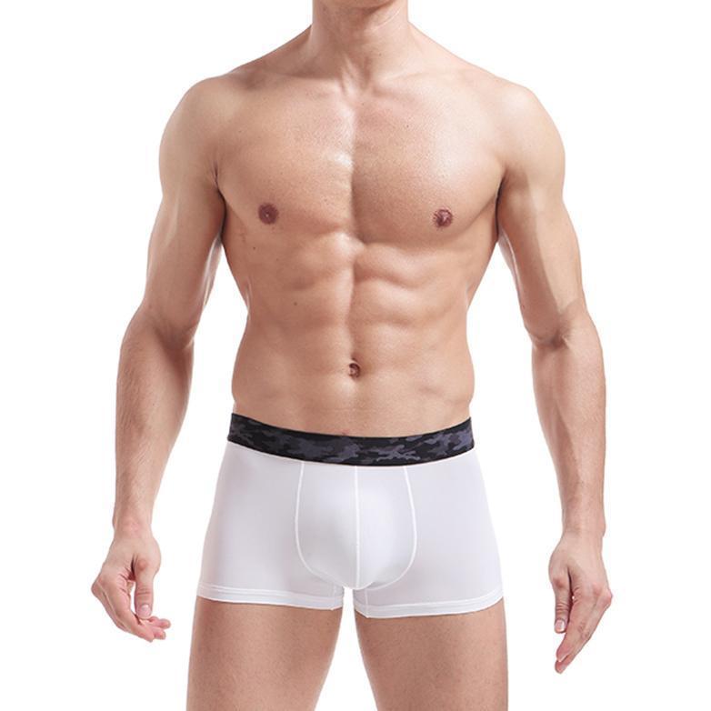 Cool Breathable Men's Silk Boxers