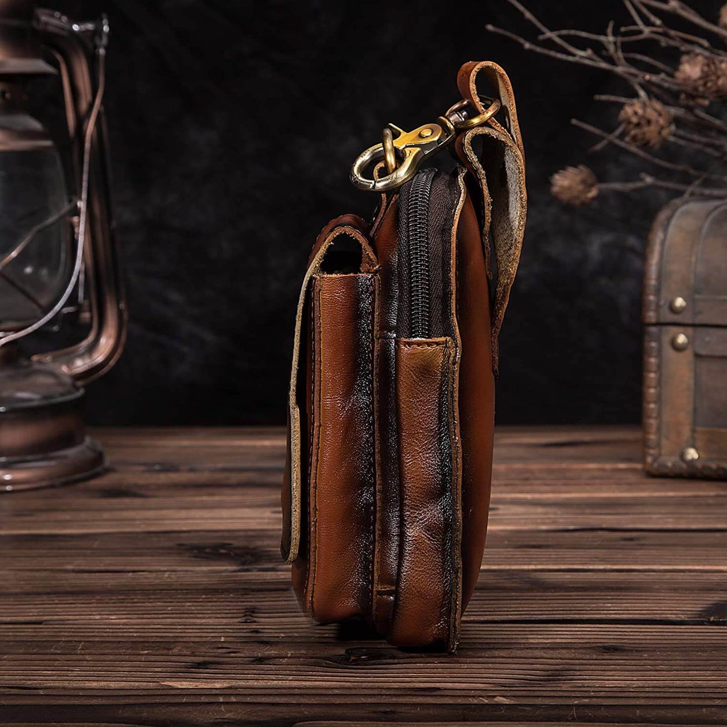 Authentic Leather Crossbody Bag