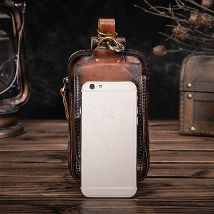 Premium Leather Belt Bag for Men