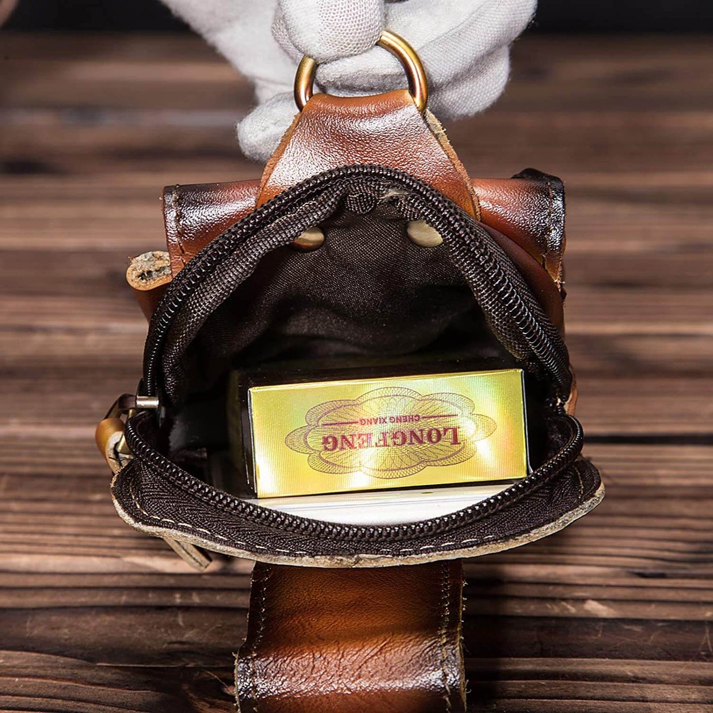 Authentic Leather Crossbody Bag