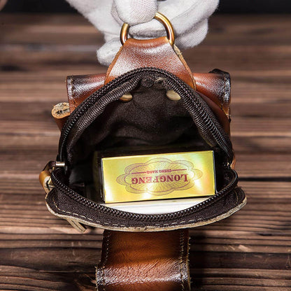 Authentic Leather Crossbody Bag