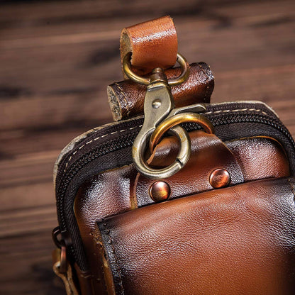 Authentic Leather Crossbody Bag