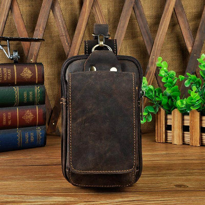 Premium Leather Belt Bag for Men
