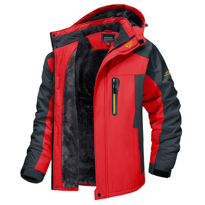 Waterproof Insulated Outdoor Mountain Jacket For Men