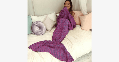 Cozy Fleece Ocean Blanket Throw